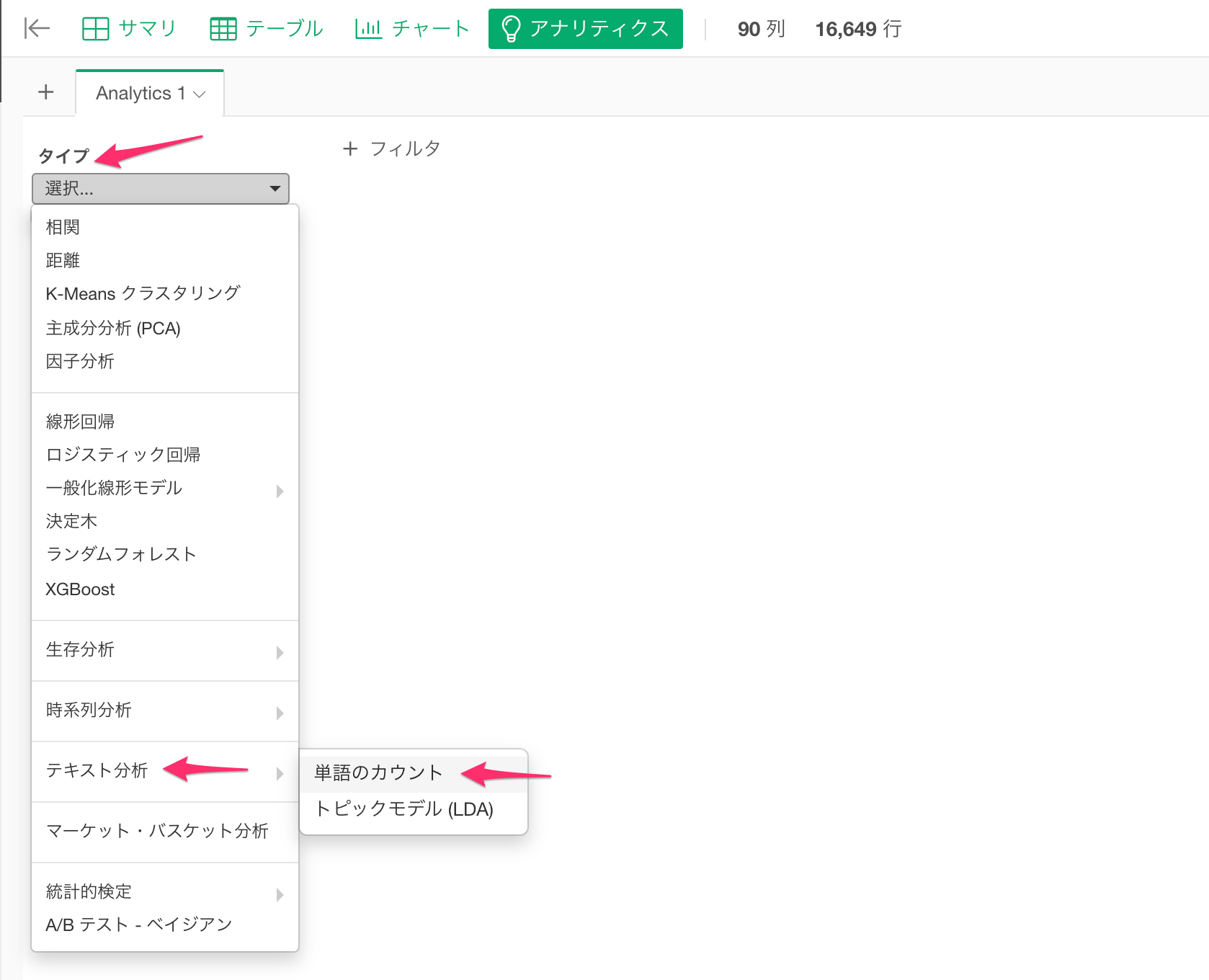 ワードクラウドを使ってテキストデータを可視化する